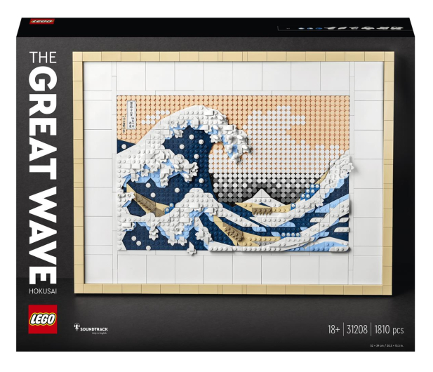 LEGO Art 31208 Hokusai – „Wielka fala” - 1090575 - zdjęcie